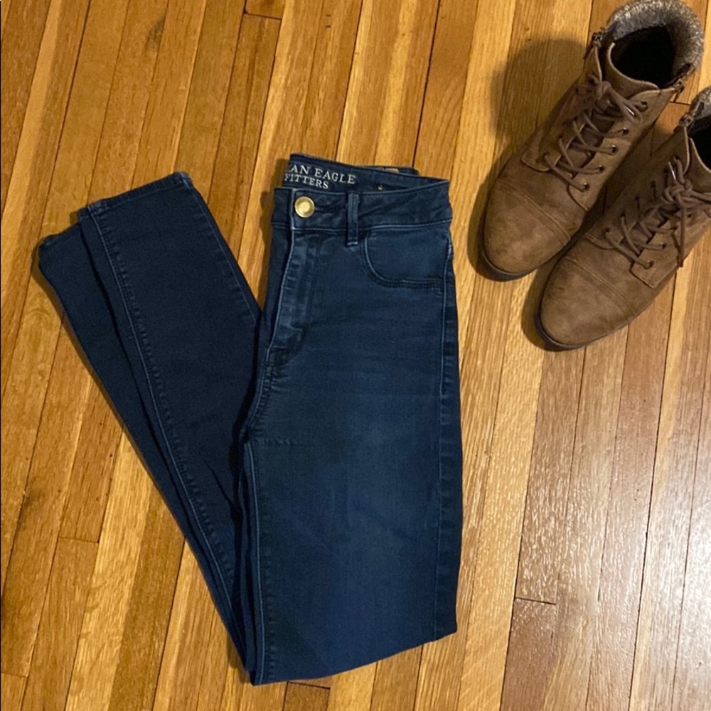 American Eagle Dark Jegging Jeans